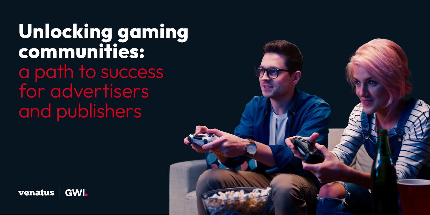 Report cover — Unlocking gaming communities