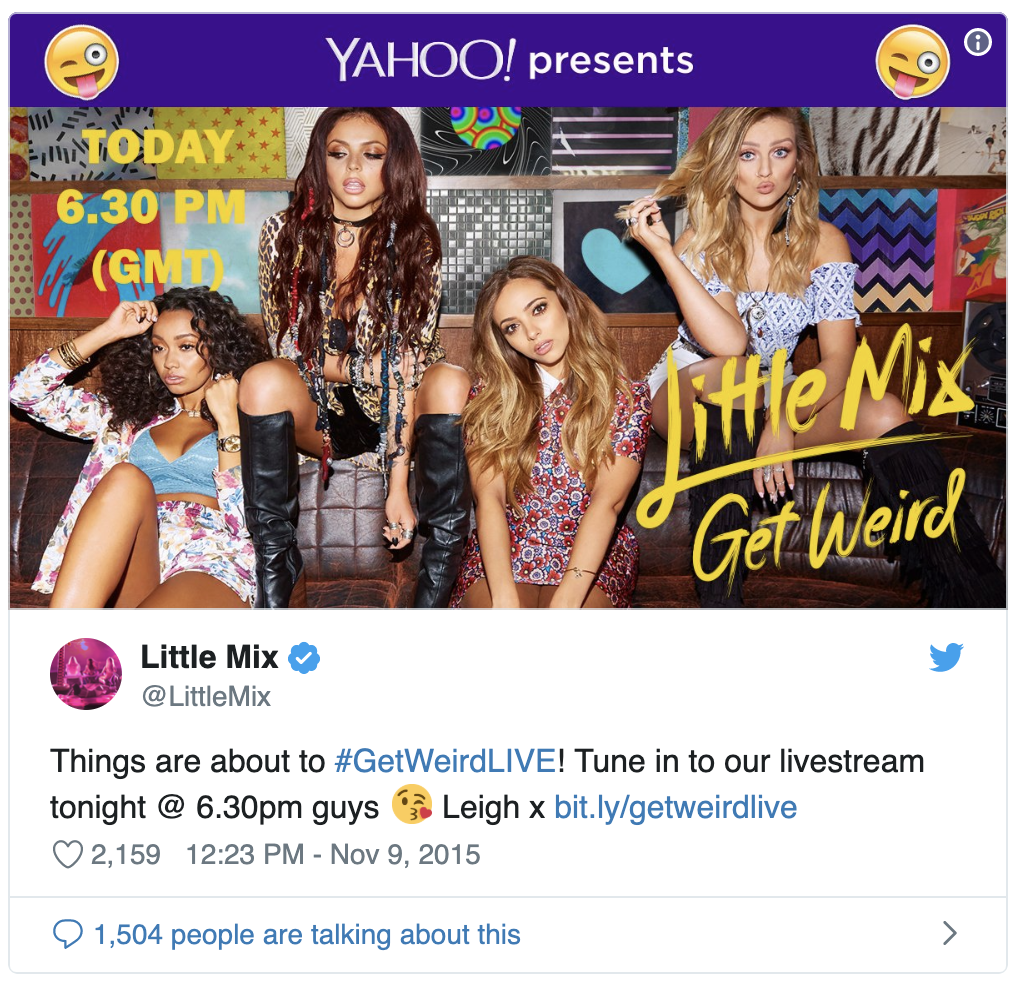 Putting Little Mix in Front of Millions